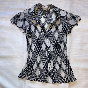 Pleated blouse